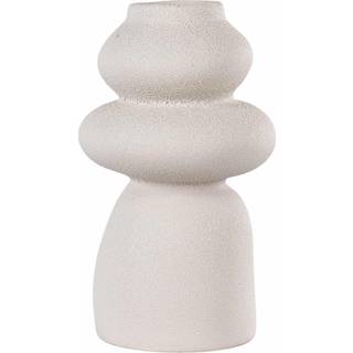 Oeiras vase keramik beige.
