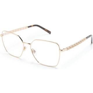 Dolce & Gabbana Kvinde DG1351 02 Optiske stel Stål Guld Transparent Firkantet Normal