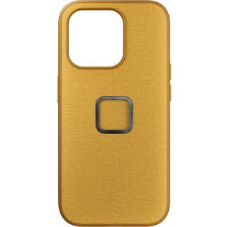 Peak Design iPhone 15 Pro Stof Cover V2 m. SlimLink Beslag - MagSafe Kompatibel - Sun