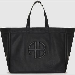 Large Rio Tote - Black Recycled Leather One