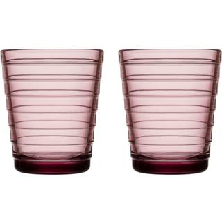 Iittala Aino Aalto Drinking s 22 Cl 2-pack - Drikkeglas Glas Heather - 1070437