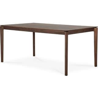 Ethnicraft - Bok Dining Table - Varnished Teak - Brown - Rectangular, 180 x 90 cm - Spiseborde - Alain Van Havre - Brun - Træ