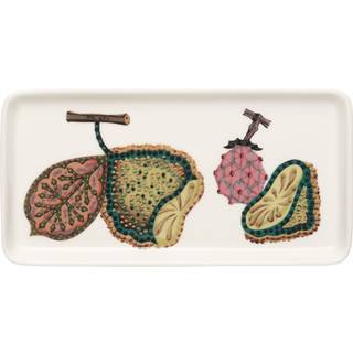 Iittala Taika Sato tallerken 12x24 cm Hvid-flerfarvet