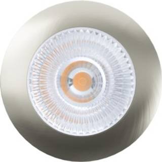 LEDlife Unni68 møbelspot - Hul: Ø5,6 cm, Mål: Ø6,8 cm, RA95, børstet stål, 12V DC - Dæmpbar : Dæmpbar, Kulør : Varm