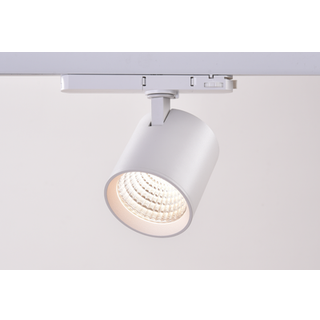LEDlife hvid skinnespot 30W - CASAMBI dæmpbar, RA90, 170lm/w, 3-faset - Dæmpbar : Via CASAMBI, Kulør : Varm
