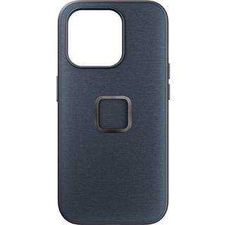 Peak Design iPhone 15 Pro Stof Cover V2 m. SlimLink Beslag - MagSafe Kompatibel - Midnight
