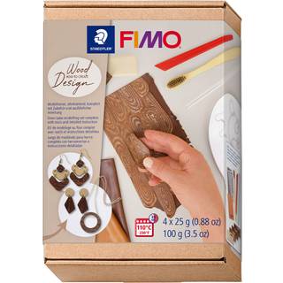 Staedtler FIMO SOFT SÆT TRÆ-EFFEKT