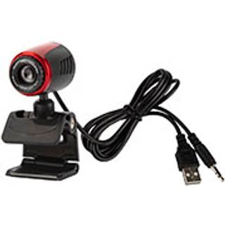 Setty Webcam (USB) Sort/Rød