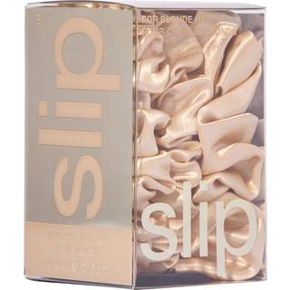 Slip - Back To Basics - Blonde Pure Silk Scrunchie Set - Scrunchies Midi / Large Blonde - For Women - Gul