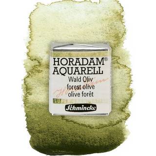 HORADAM Aquarellfarbe 1/2 Näpfchen - Wald Oliv