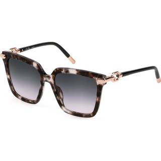 Furla Kvinde SFU713 06FM Solbriller Acetat Havana Røg Firkantet Normal Skygge