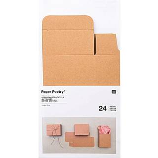 Paper Poetry Adventskalender Boxen Set 24teilig - Natur