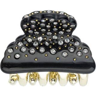 DARK Crystal Hair Claw Small Black