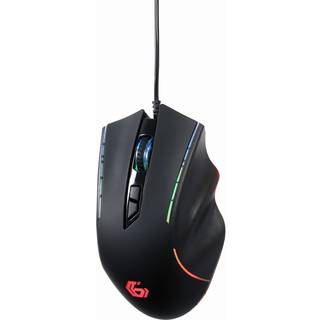 Gembird Ragnar RX300 - Gaming Mus - Optisk - 8 knapper - Sort med RGB lys