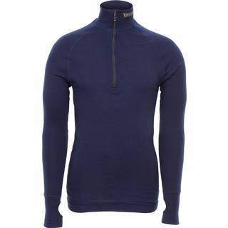 Brynje Unisex Arctic Zip Polo Shirt  Navy, S
