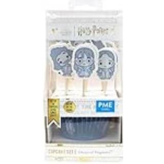 PME - Hogwarts Spøgelser Toppers inkl. Muffinsforme Metalfolie, 24 stk
