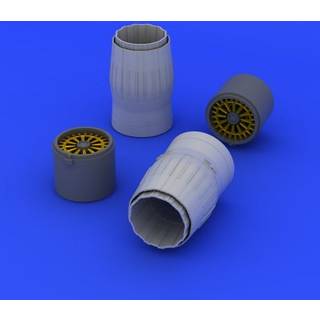 MiG-29A exhaust nozzles for Trumpeter