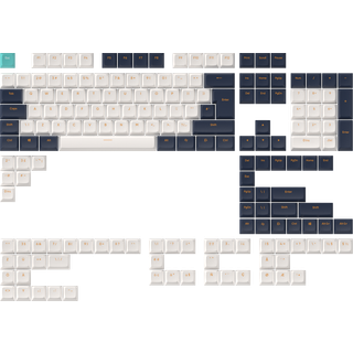 Dark Project - Navy Blue / Ivory Keycaps [ANSI & ISO]