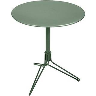 Fermob - Flower Pedestal Table Ø 67 cm, Cactus - Udendørs spiseborde - Harald Guggenbichler - Grøn - Metal
