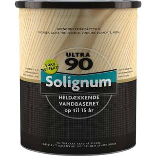 Solignum Ultra 90 dækkende træbeskyttelse 5 liter - kalkhvid (På lager i varehus)