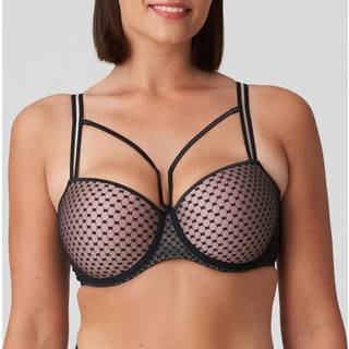 PrimaDonna Twist Glass Beach balconette BH, sort, Størrelse: 80G, Dame