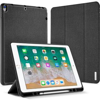 iPad Pro 12.9" (2017) Stof Tekstur Cover - DUX DUCIS DOMO Series Quality Case - Sort