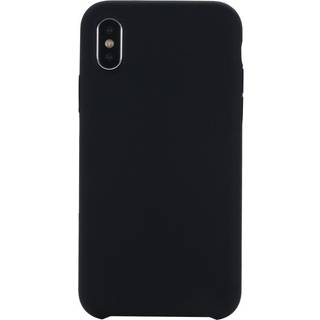iPhone X / XS Soft Silicone Cover - Sort Vol. 2