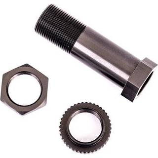 Traxxas - TRX9545A - Servo saver post/ adjuster nut/ locknut (dark titanium-anodized, 6061-T6 aluminum) (1 each)
