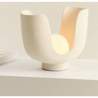 ARMENA bordlampe - Hvid