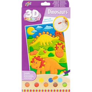 Galt 3D-maleri Dinosaur