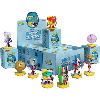 Mighty Jaxx Freenys Hidden Dissectibles: SpongeBob SquarePants Series 04 (Super Edition) - Art Collectibles | Enkelt kasse | Multicolor | 4 """" Vi