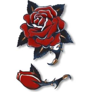 Rose Old School Tattoo