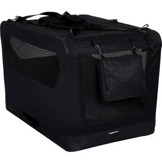 Amazon Basics Foldebar, bld hundebursholder Kennel 36 x 24 x 24 tommer Sort