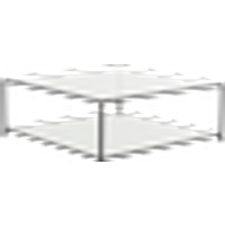 MATRIX sofabord 90x90 cm - Sort