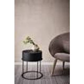 BYRON sidebord Ø 40 cm - Sort