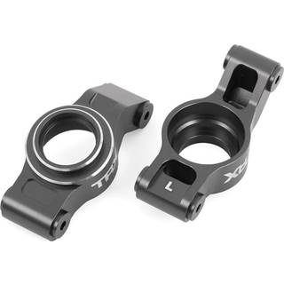 Traxxas - TRX7852-GRAY - Carriers, stub axle (rear) 6061-T6 grå aluminium - Højre og venstre