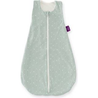 Träumeland LIEBMICH Sleeping Bag, GOTS Certified, 1.0 TOG - Mint Leaves 60 cm