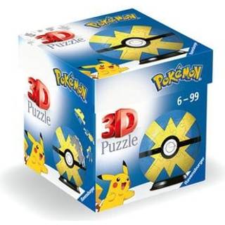 Pokémon 3D Puzzle Pokéballs: Quick Ball (55 pieces)