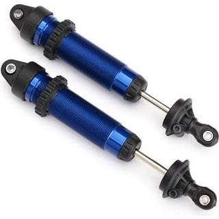 Traxxas TRX8450X Shocks GTR 134mm Alu Blue (Threaded) (2)