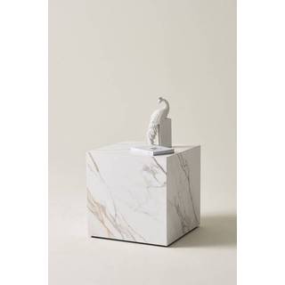 ANZIO sidebord - højde 50 cm - Hvid