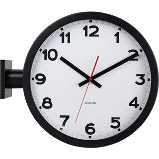 Karlsson New Classic Double Sided Vægur KA5966WH - Unisex - 38 cm - Quartz