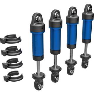 Traxxas 9764-BLUE Shocks Alu Blue Complete (w/o springs) (4) TRX-4M