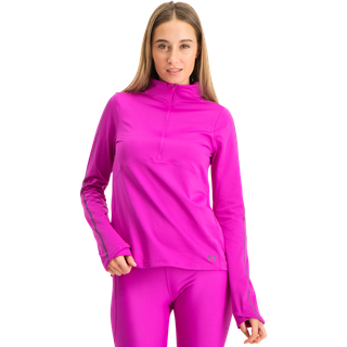 Langærmet T-shirt Under Armour UA Train CW 1/2 Zip-PPL 1373969-577 Størrelse XS
