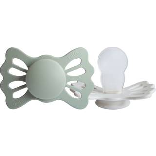 FRIGG Lucky Symetrisk Silikone Sage/Silver Gray str. 2 - 2 stk.