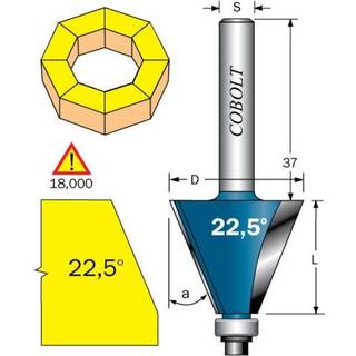 Cobolt 208-225B Fasfræser F=28