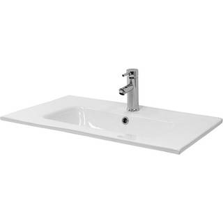 ML-Design keramisk vask hvid 71x16,5x46 cm firkantet