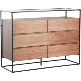 SVEG kommode 91,5x123,5 cm - Brun