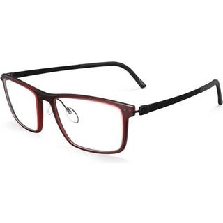 Silhouette Infinity View 2939 3040 53 Briller Mænd Rød - Dark Red - 53mm