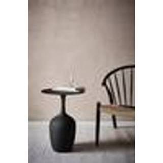 FIORO sidebord Ø 41 cm - Sort