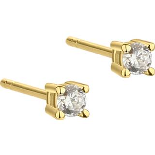 MINI KAYA WHITE EARSTUD | GOLDEN